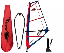 Pędnik Szkoleniowy F2 Checker Rig Blue/Red-5.0 M