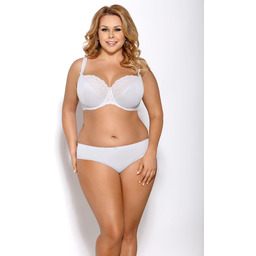 Figi Adele K326 Białe niskie