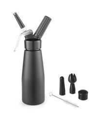 SYFON DO BITEJ ŚMIETANY KITCHEN LINE 0,5l CZARNY