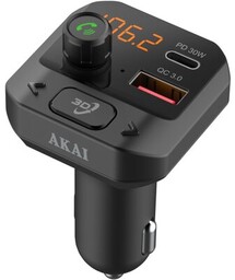 AKAI Transmiter FM FMT-40BT Czarny