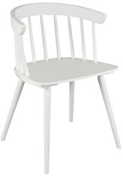 krzesło drewniane Patyczak białe