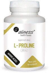 Aliness - L-Proline 500 mg - 100 vege