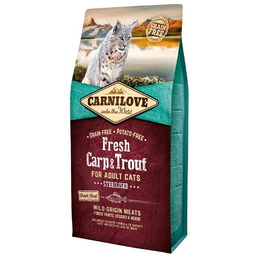 Carnilove Cat Fresh Carp&Trout Sterilised For Adult 6kg