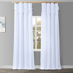 HPD HALF PRICE DRAPES Marszczone sztuczne jedwabne zasłony