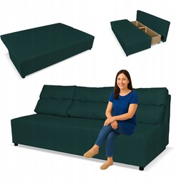 Kanapa sofa KIMO funkcja spania pojemnik Family Meble
