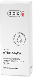 Ziaja Med Kuracja wybielająca, krem przeciwzmarszczkom, na noc,