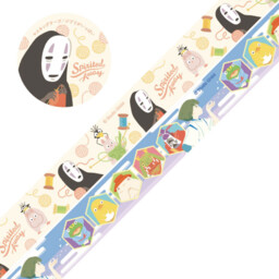 Taśma Washi Ghibli - Characters (2szt.) (Spirited Away)