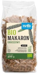 MAKARON (ORKISZOWY RAZOWY) SPIRELLI BIO 400G NIRO