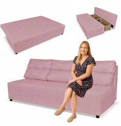 Kanapa sofa KIMO funkcja spania pojemnik Family Meble