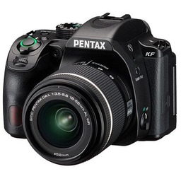 Lustrzanka Pentax KF Black + 18-55 WR