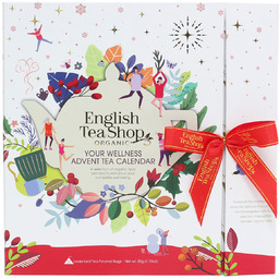 English Tea Shop Kalendarz adwentowy ze wstążką White