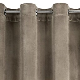 EUROFIRANY Zasłona Melanie 140 x 250 cm Brązowy