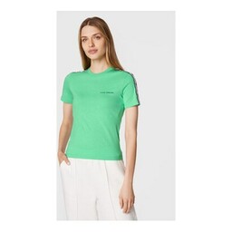 Chiara Ferragni T-Shirt 73CBHT13 Zielony Slim Fit