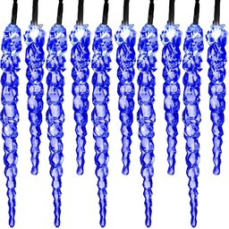 LAMPKI ŚWIĄTECZNE SOPLE 40 DIOD OZDOBA ŚWIĄTECZNA