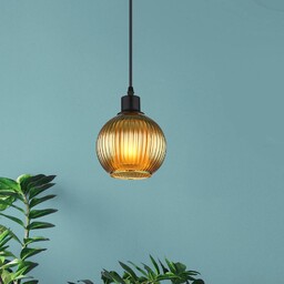 Globo Lampa wisząca szklana Zumba, możliwość ściemniania, zielony,