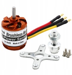 Silnik Angel D3548 KV1100 3S-5S bezszczotkowy Rc Jakar