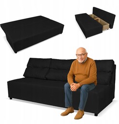 Kanapa sofa KIMO funkcja spania pojemnik Family Meble
