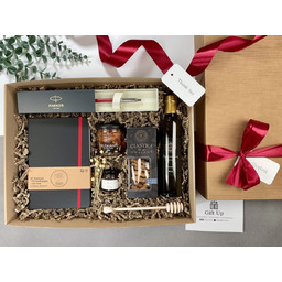 Red - BOX prezentowy z Długopisem Parker, notatnikiem,