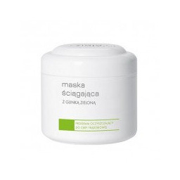 Ziaja Pro, maska ściągająca z glinką zieloną, program