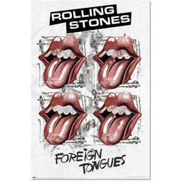 The Rolling Stones Foreign Tongues - plakat