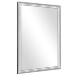 Lustro Sylwia 50 x 70 cm srebrne