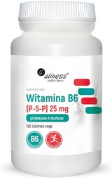 Aliness - Witamina B6 (P-5-P) 25 mg -