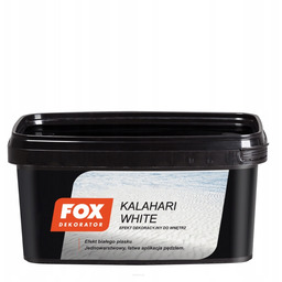 Fox Farba dekoracyjna Kalahari White 1L