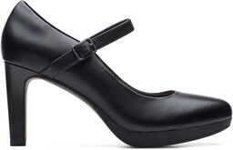 Clarks, Czółenka damskie, Ambyr Shine, czarne, rozmiar 37