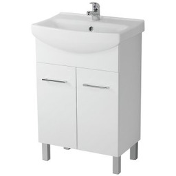 CERSANIT Szafka podumywalkowa OLIVIA z umywalką CERSANIA biała