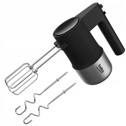 Mikser Ręczny Beko HMM81504BX Czarny Inox Moc 500W
