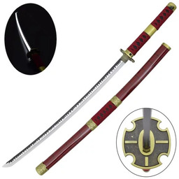 Katana HATTORI HANZO Roronoa Led Light-replika miecza samurajskiego