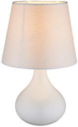 Globo FREEDOM 21650 lampa stołowa biała 1xE14 17cm