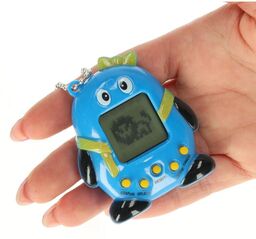 Zabawka Tamagotchi elektroniczna gra zwierzątko niebieskie