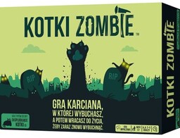 REBEL Gra karciana Eksplodujace Kotki Zombie