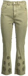 Czarne jeansy damskie Desigual