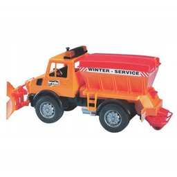 Bruder Samochód Unimog z pługiem piaskarka 02572