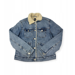 Jeansowa kurtka damska ko  uszek GAP DENIM