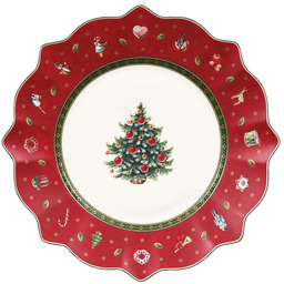 Villeroy & Boch Talerz sałatkowy (czerwony) Toys Delight