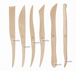 KRYOLAN - MODELING SET - Zestaw drewnianych szpatułek
