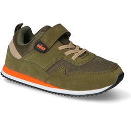Sneakersy dziecięce Befado 516Y220 Oliwkowe