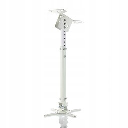 Uchwyt Projektor Sufit Biały Metalowy Regulowany Skos Benq