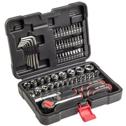 TOP TOOLS Zestaw kluczy 38D515 (63 elementy)