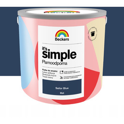 Beckers It's Simple 2,5l 40. Sailor Blue Mat