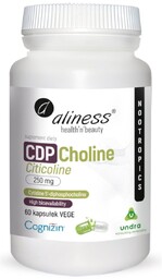 Aliness CDP Choline (Citicoline) 250 mg - Neuroprotekcja