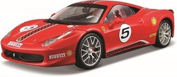 Bburago 15626302-1:24 Ferrari Race und Play 458 Challenge