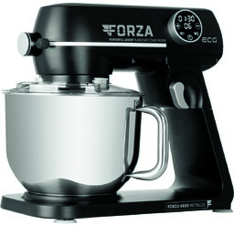 ECG Forza 6600 robot kuchenny Metallo Nero, czarny
