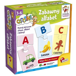 LISCIANI Gra edukacyjna Carotina Zabawny alfabet