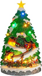 Avilia Animowana miniaturowa choinka z lampkami LED