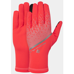 RONHILL Rękawiczki biegowe REFLECT GLOVE hot coral/reflect