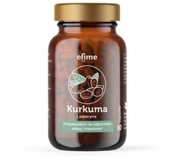 EkaMedica Efime Kurkuma i piperyna, 60kaps.